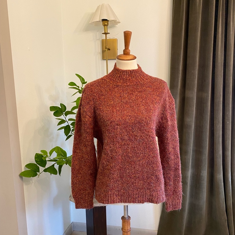 Fall RDakota Rust Sweater
